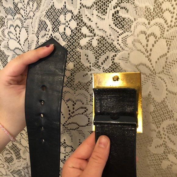 Vintage 70s depassillé-sylvestre belt - Picture 2 of 4